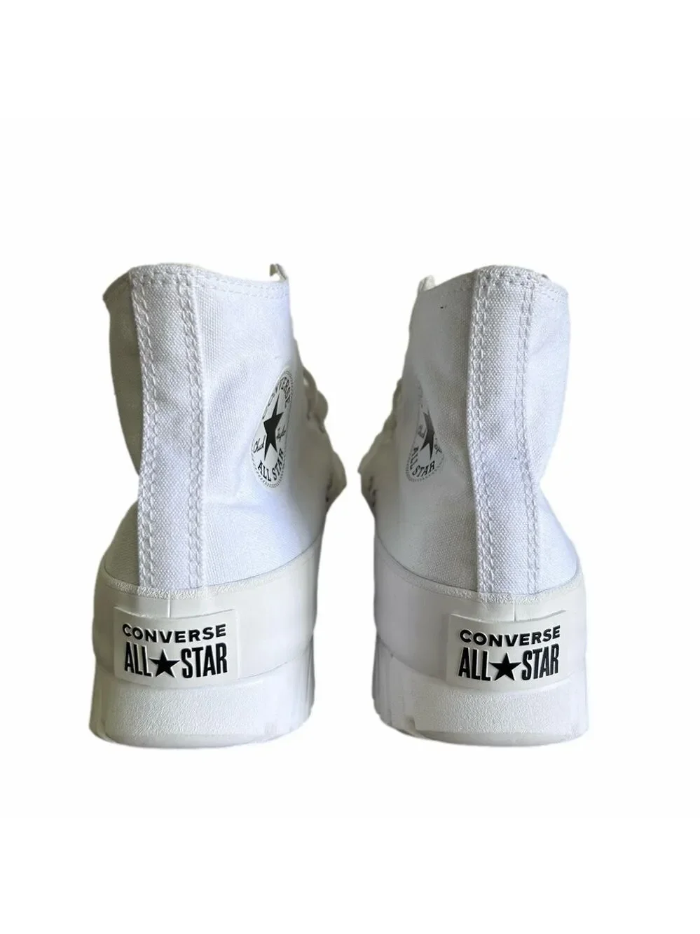 Converse Chuck Taylor All Star Lugged Hi 2.0 White Unisex Shoe Size 9 or 11 #351